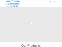 Tablet Screenshot of lightcovers.com